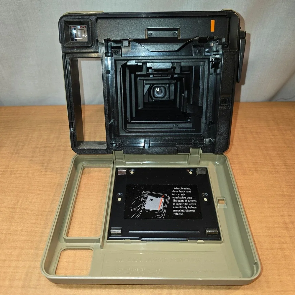 Vintage 1970s Kodak THE‎ PLEASER Instant Camera, Manual Included - Untested